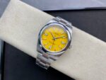 Rolex Oyster Perpetual 41 Turquoise (Yellow dial Oyester) - Image 4