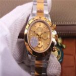 ROLEX OYSTER COSMOGRAPH SWISS TWO TONE GOLD WATCH