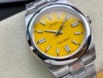 Rolex Oyster Perpetual 41 Turquoise (Yellow dial Oyester) - Image 2